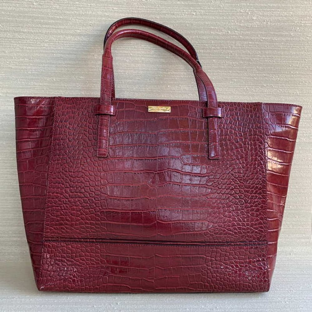 Kate Spade Riverside St. Exotic Bedford Tote